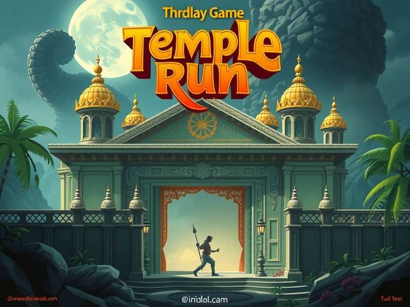 Temple Run PC Version Gameplay Screenshot