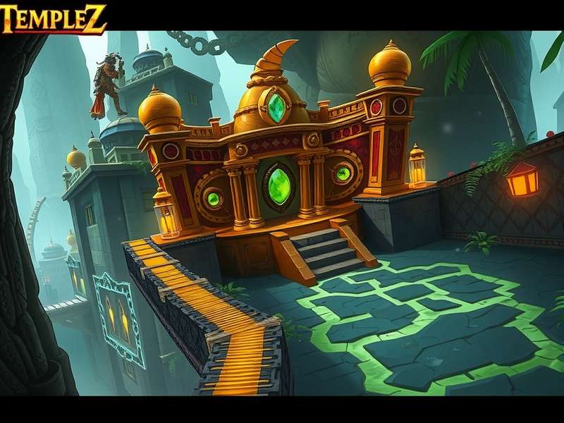 Temple Run OZ गेमप्ले स्क्रीनशॉट हिंदी में