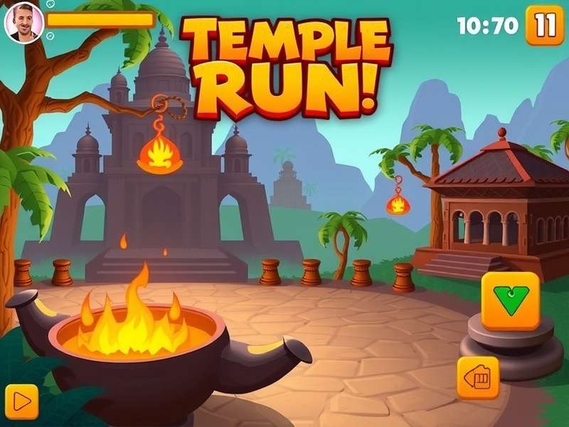 Temple Run Gameplay Screenshot