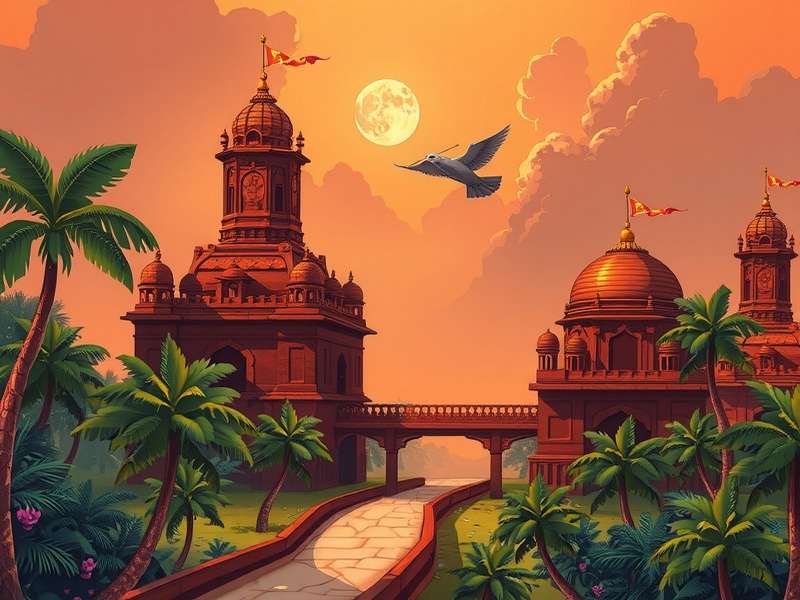 Temple Run Oz gameplay screenshot showing multiple map environments