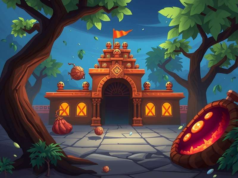 Demon Monkey chasing player in Temple Run