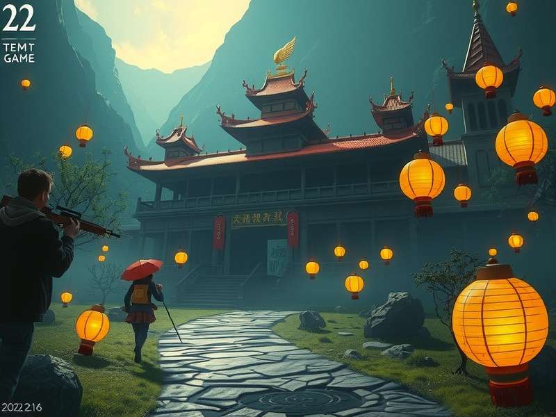 Temple Run Oz China Girl character running through Emerald City