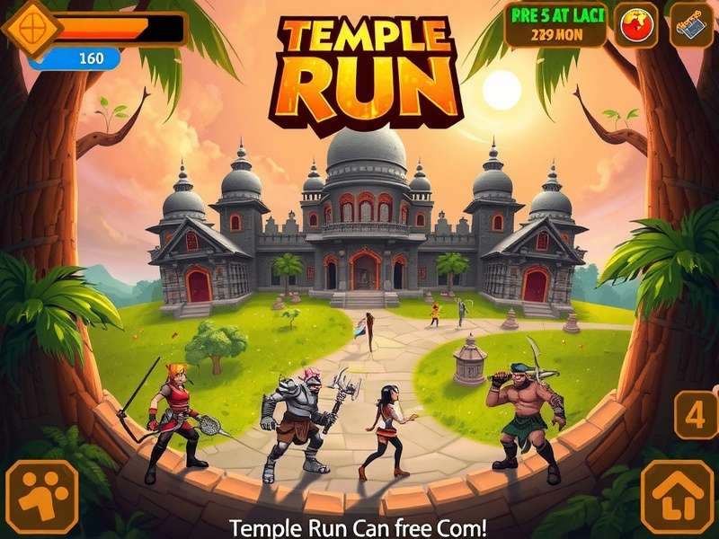 Infographic showing Temple Run Oz swipe controls and timing windows
