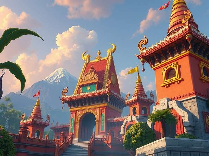 Screenshot of Temple Run gameplay on Poki platform showing the runner navigating temple ruins