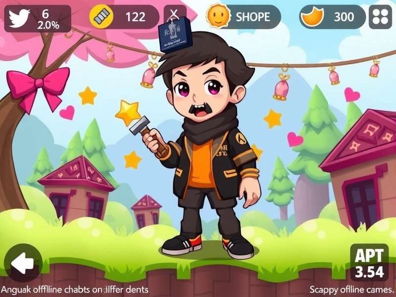 Temple Run 2 gameplay screenshot on Poki offline mode showing character running through jungle ruins