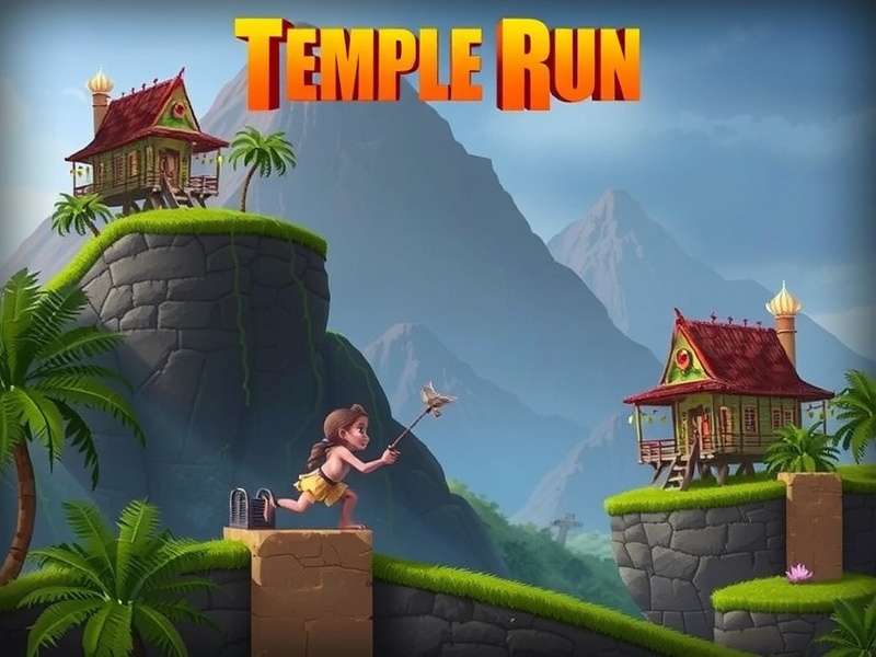 Indian players enjoying Temple Run on mobile devices