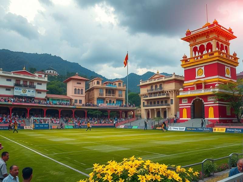 Ancient temple architecture in Uttarakhand resembling Temple Run environments