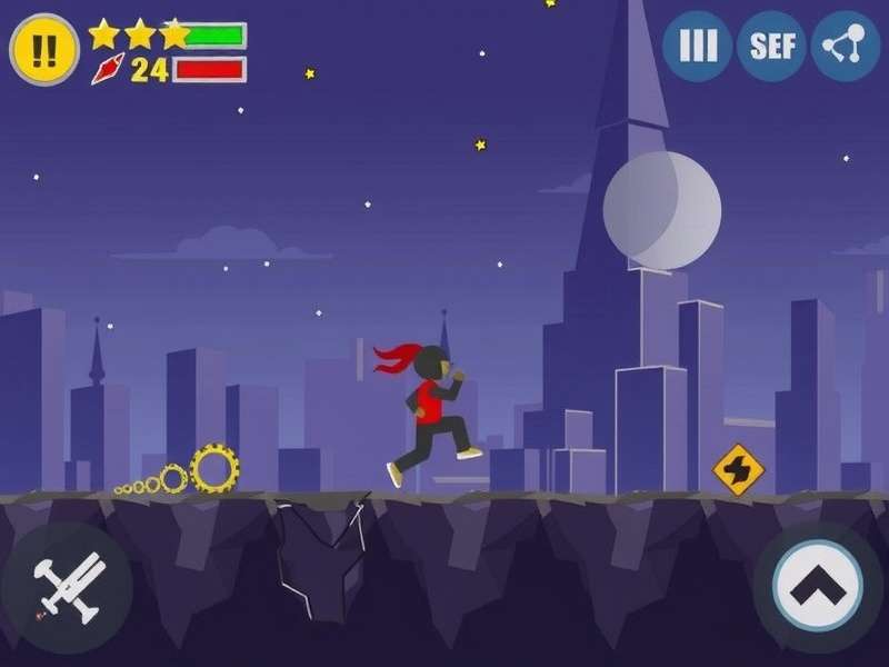 Temple Run gameplay screenshot showing character running from monsters