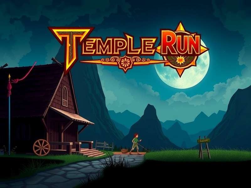 Temple Run gameplay on Windows 10 PC