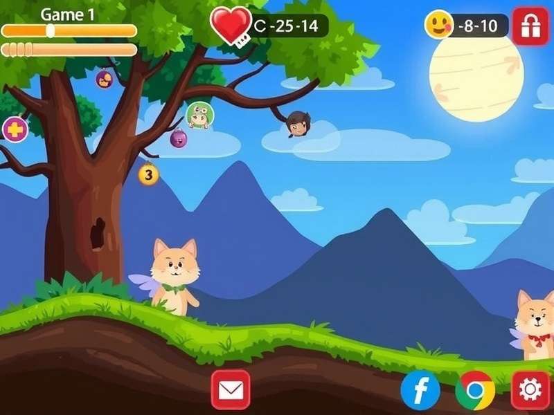 Temple Run gameplay on mobile device showing character running through temple ruins