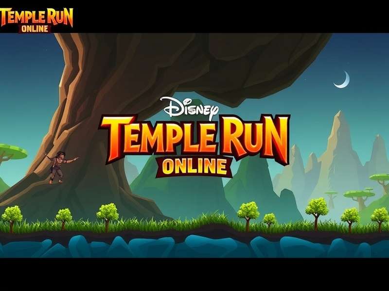 Temple Run gameplay on mobile device in Indian setting