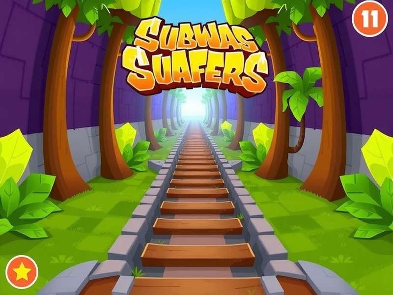 Visual comparison of Temple Run and Subway Surfers gameplay on Poki platform