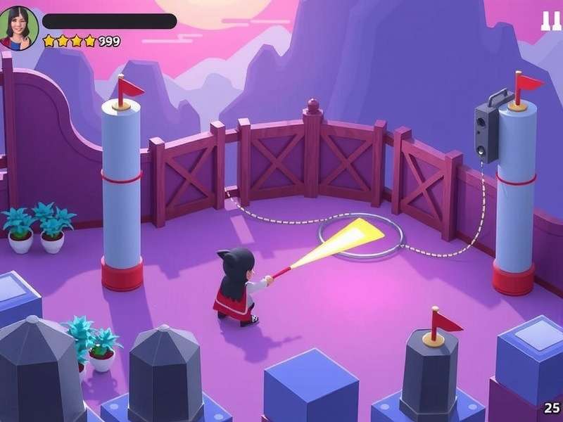 Poko Game Temple Run character running through ancient Indian temple ruins