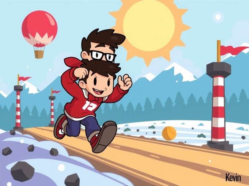 Mobile phone showing Temple Run gameplay with a high score