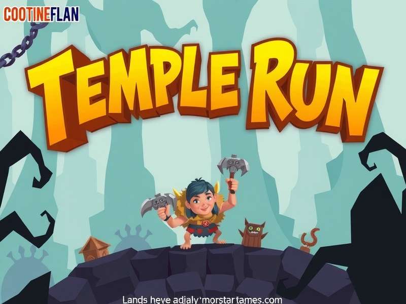 Temple Run Monster Costume collection showcase with rare skins