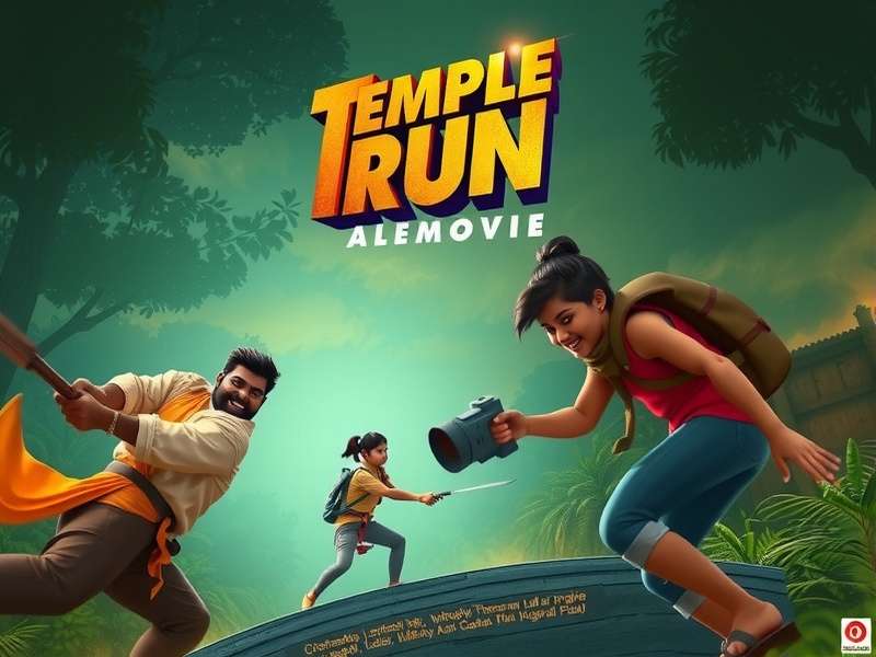 Temple Run Movie Malayalam — exclusive concept art and behind-the-scenes look at the upcoming film adaptation