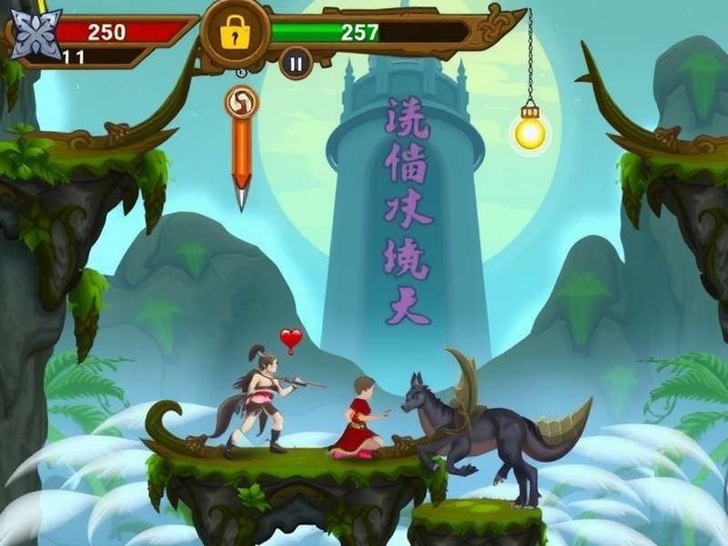 Temple Run Oz China Girl – Forbidden City and Emerald City crossover gameplay scene with dragons and magic