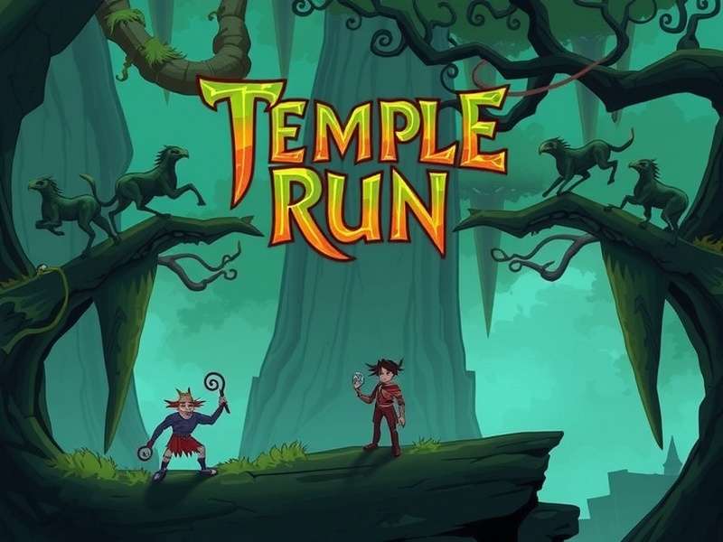 Temple Run Oz Dark Forest – immersive dark forest jungle temple runner scene