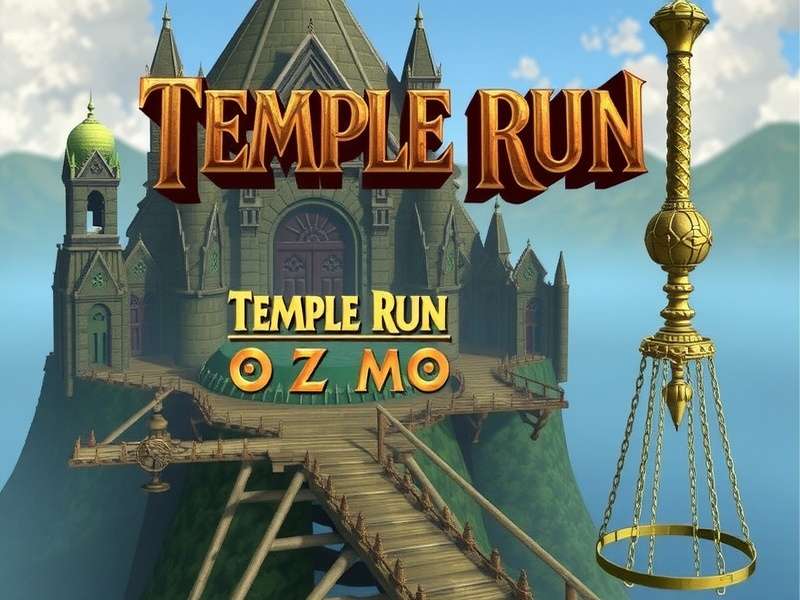 Temple Run Oz Mod secret Rainbow Bridge path with crystal rewards